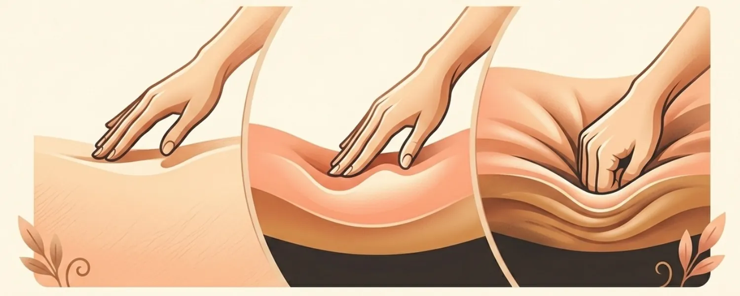 Light, moderate, and firm massage pressure preference scale