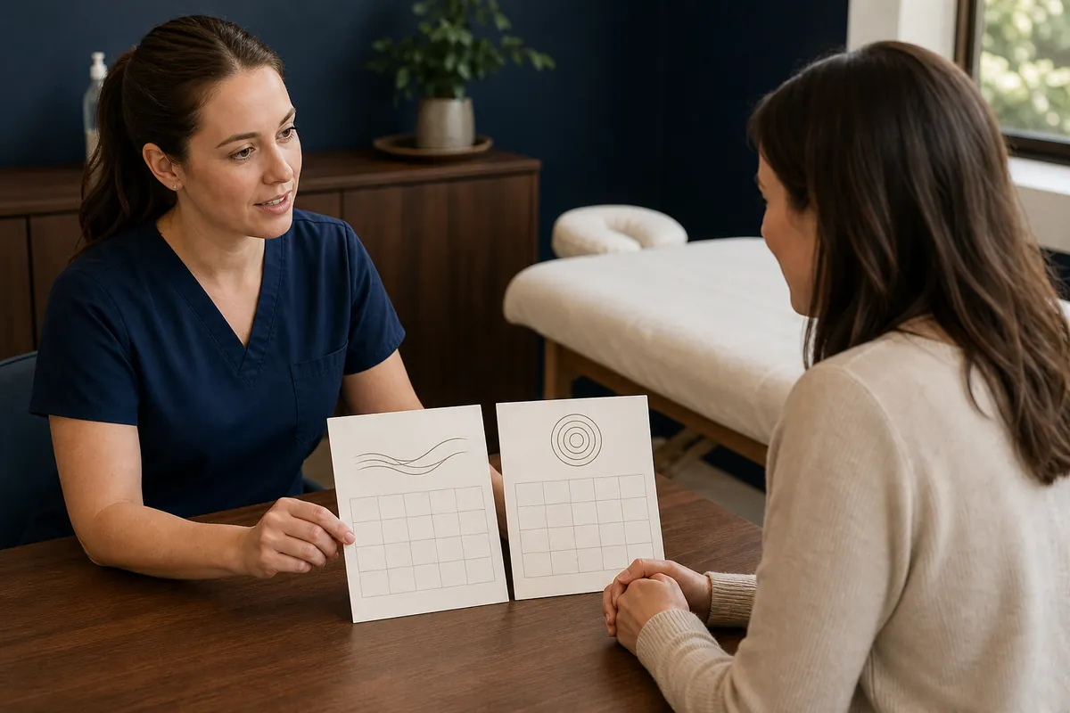 Swedish and Deep Tissue Massage planning notes
